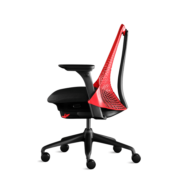 Herman Miller Aeron Chair in Burgundy Red (Rare Color) Fully