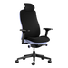 A Herman Miller Vantum Gaming Chair in Mystic purple viewed from the front.