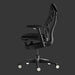 Side view of a Herman Miller X Logitech Embody gaming chair in Black